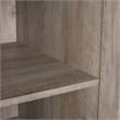 Manhattan Comfort Lee Wardrobe Closet 1.0 from Engineered Wood in Rustic Gray