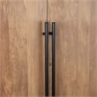 Manhattan Comfort Lee Wardrobe Closet 1.0 from Engineered Wood in Golden Brown