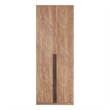 Manhattan Comfort Lee Wardrobe Closet 1.0 from Engineered Wood in Golden Brown