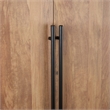 Manhattan Comfort Lee Wardrobe Closet 2.0 from Engineered Wood in Golden Brown