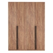 Lee 2-Piece Module Wardrobe 2.0 & 3.0 Closet made from Engineered Wood in Brown
