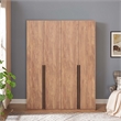 Lee 2-Piece Module Wardrobe 2.0 & 3.0 Closet made from Engineered Wood in Brown