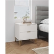 Manhattan Comfort DUMBO 2.0 Nightstand made from Engineered Wood - White