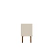 Manhattan Comfort Marcus 70.86 TV Stand from Engineered Wood in Beige and Nature
