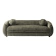 Manhattan Comfort Tribeca Sofa with Solid Wood Frame in Olive Green