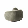 Tribeca Sofa and Accent Chair with Solid Wood Frame in Olive Green - Set of 2