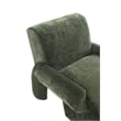 Manhattan Comfort Verandah Accent Chair with Solid Wood Frame in Olive Green