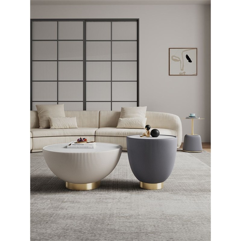 Anderson Coffee Table End Table 1.0 and End Table 2.0 in Multi-Color - Set of 3