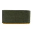Manhattan Comfort Daria Sofa with Solid Wood Frame in Olive Green