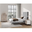 2-Piece DUMBO  5-Drawer Tall Dresser and DUMBO Nightstand 2.0 in Multi-Color