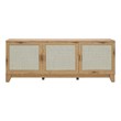 Manhattan Comfort Sheridan TV Stand from Engineered Wood in Natural