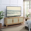 Manhattan Comfort Sheridan TV Stand from Engineered Wood in Natural