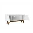 Manhattan Comfort Marcus 53.14 TV Stand from Engineered Wood in White