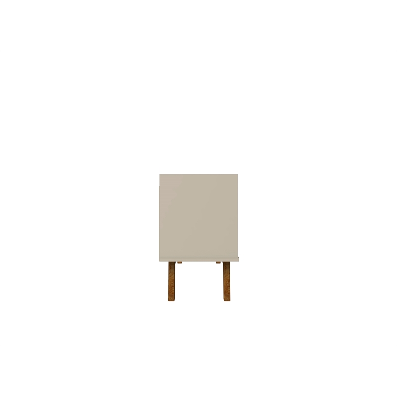 Manhattan Comfort Marcus 53.14 TV Stand from Engineered Wood in Beige