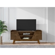 Manhattan Comfort Marcus 53.14 TV Stand from Engineered Wood in Brown