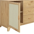 Manhattan Comfort Sheridan Sideboard Cabinet from Engineered Wood in Natural