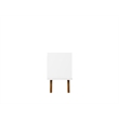 Manhattan Comfort Marcus 62.99 TV Stand from Engineered Wood in White