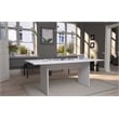 Manhattan Comfort NoMad 67.91 Dining Table from Engineered Wood in White