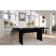Manhattan Comfort NoMad 67.91 Dining Table from Engineered Wood in Black