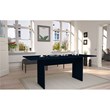 Manhattan Comfort NoMad 67.91 Dining Table from Engineered Wood in Midnight Blue
