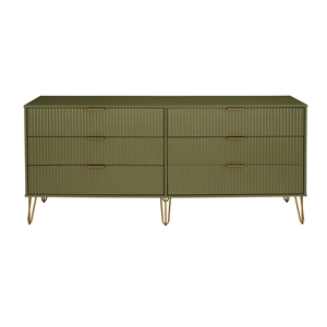 dumbo 6-drawer double low dresser