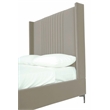 Manhattan Comfort Promenade Full-Size Bed made from Solid Wood in Rustic Taupe