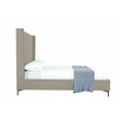 Manhattan Comfort Promenade Full-Size Bed made from Solid Wood in Rustic Taupe