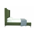 Manhattan Comfort Promenade Full-Size Bed made from Solid Wood in Moss Green