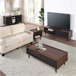 Duane Sideboard made from Engineered Wood in Dark Brown and Black