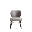 Strine Dining Chair in Dark Taupe - Set of 2