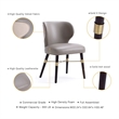 Strine Dining Chair in Dark Taupe - Set of 2