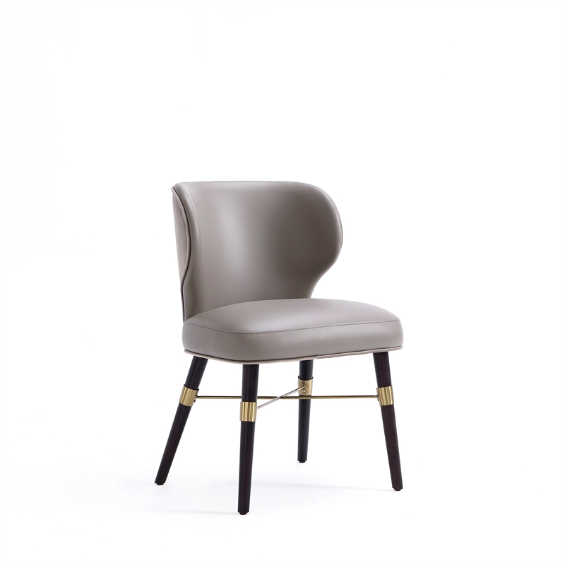 Strine Dining Chair in Dark Taupe - Set of 2