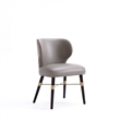 Strine Dining Chair in Dark Taupe - Set of 2