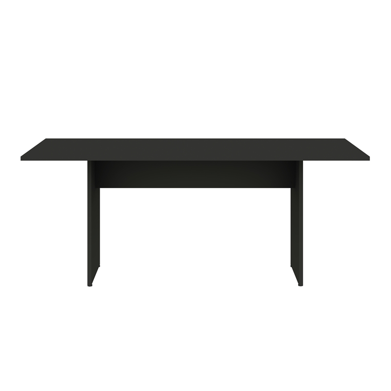 Manhattan Comfort NoMad 67.91 Dining Table from Engineered Wood in Gray