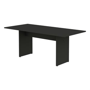 Manhattan Comfort NoMad 67.91 Dining Table from Engineered Wood in Gray