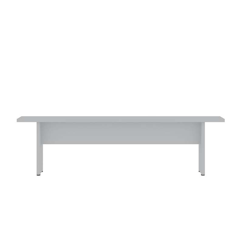Manhattan Comfort NoMad 67.91 Dining Bench from Engineered Wood in White