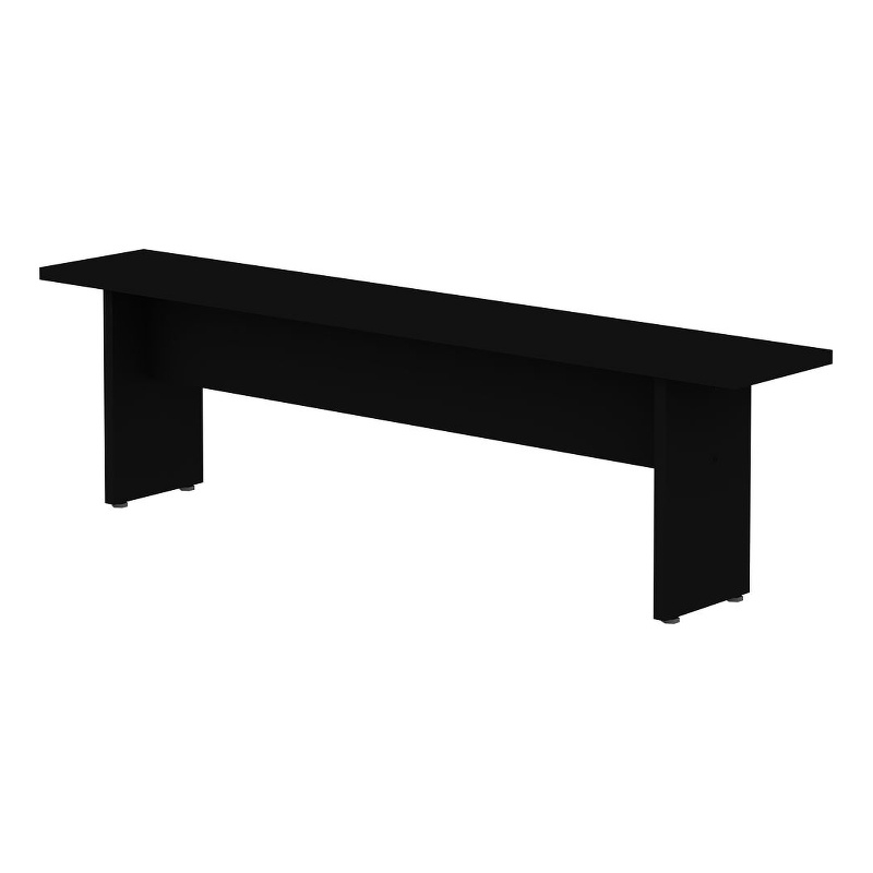 Manhattan Comfort NoMad 67.91 Dining Bench from Engineered Wood in Black