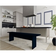Manhattan Comfort NoMad 67.91 Dining Bench from Engineered Wood in Blue