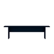 Manhattan Comfort NoMad 67.91 Dining Bench from Engineered Wood in Blue