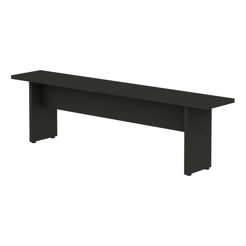 Manhattan Comfort NoMad 67.91 Dining Bench from Engineered Wood in Gray