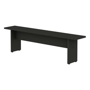 Manhattan Comfort NoMad 67.91 Dining Bench from Engineered Wood in Gray