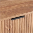 DUMBO 10-Drawer Double Tall Dresser from Engineered Wood in Golden Brown