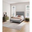 2-Piece DUMBO Standard 3-Drawer Dresser and DUMBO 1.0 Nightstand in Olive Green