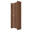 Manhattan Comfort Ratzer Storage Cabinet from Engineered Wood in Brown and White