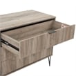 2-Piece DUMBO 5-Drawer Tall Dresser & DUMBO 6-Drawer Double Low Dresser in Gray