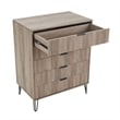 2-Piece DUMBO 5-Drawer Tall Dresser & DUMBO 6-Drawer Double Low Dresser in Gray