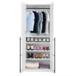 Manhattan Comfort Lee Wardrobe Closet 3.0 from Engineered Wood in White
