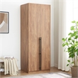 Manhattan Comfort Lee Wardrobe Closet 3.0 from Engineered Wood in Golden Brown