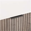 2-Piece DUMBO 5-Drawer Tall Dresser & 6-Drawer Double Low Dresser in Gray