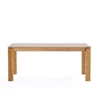 7-Piece Rockaway 70.86 Solid Wood Dining Table with 6 Carrington Chairs in Blue